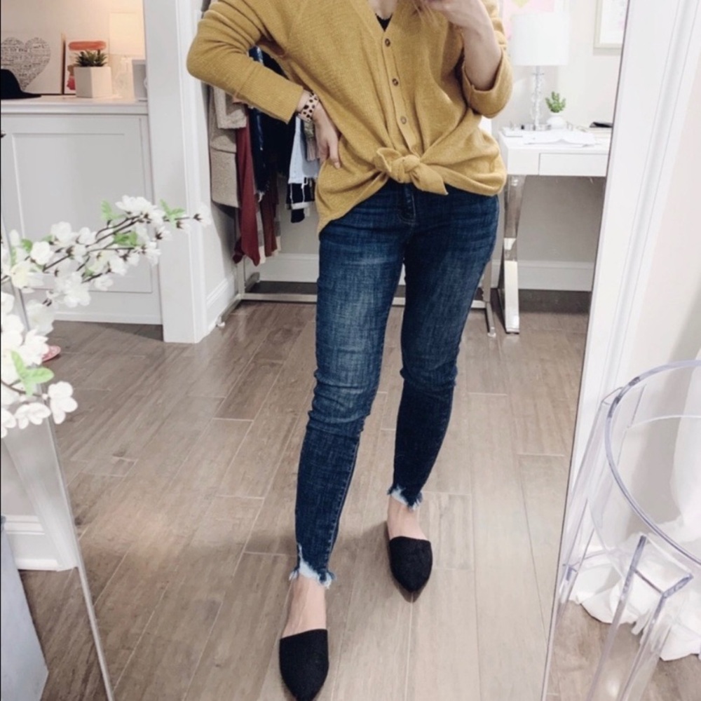 Rough Around the Edges Skinny Jeans